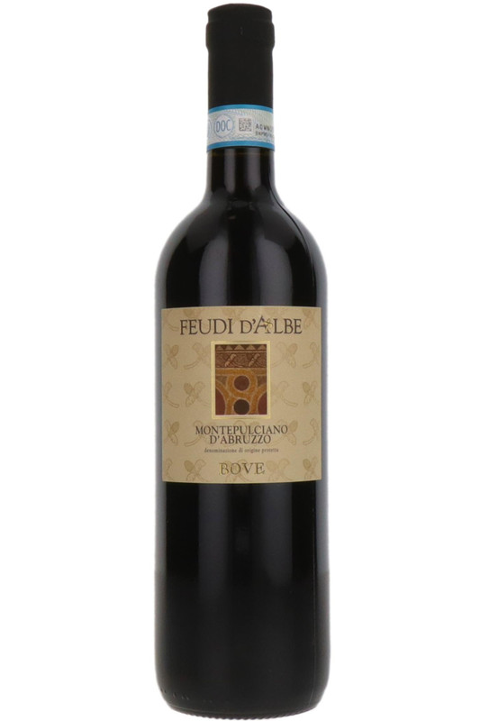 Montepulciano d Abruzzo Feudi d'Albe, Cantina Bove, Abruzzo, Italy, 2023