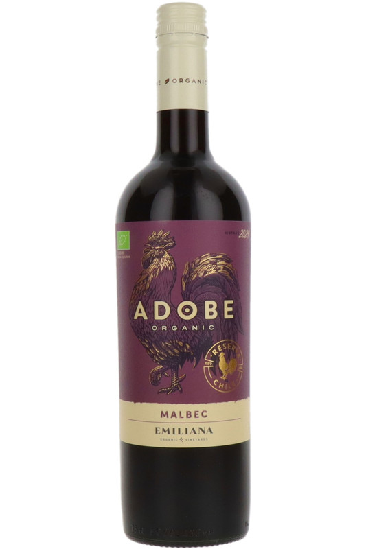 Adobe Reserva Malbec, Emiliana, Chile, 2024