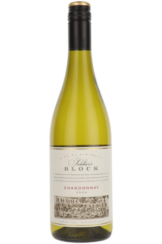 Soldiers Block Chardonnay, Victoria, Australia, 2024