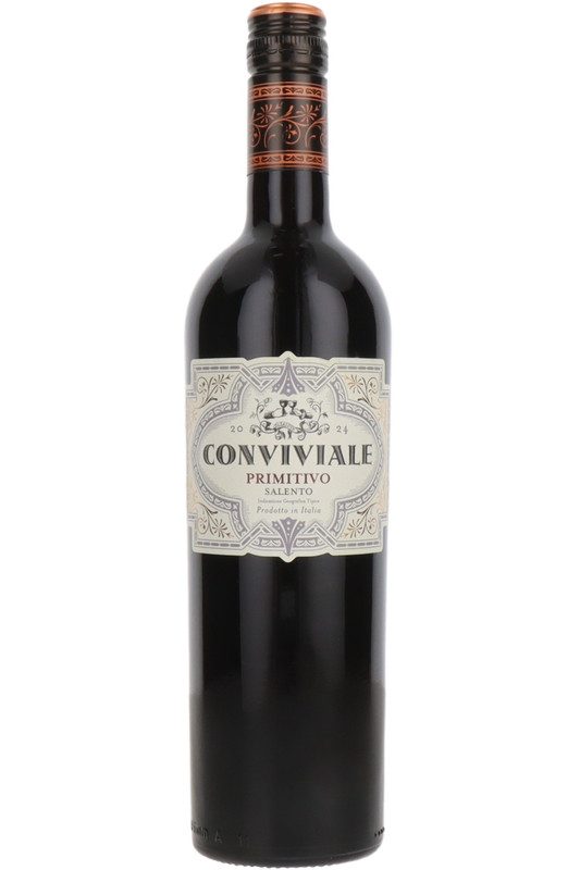 Primitivo Conviviale, Salento IGT, Puglia, Italy, 2024