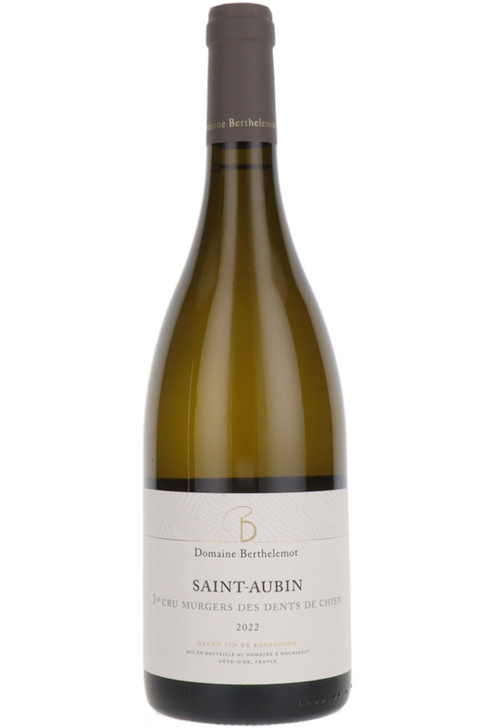 Saint Aubin 1er Cru "Murgers des Dents de Chien", Domaine Berthelemot, Cote de Beaune, Burgundy, France, 2022