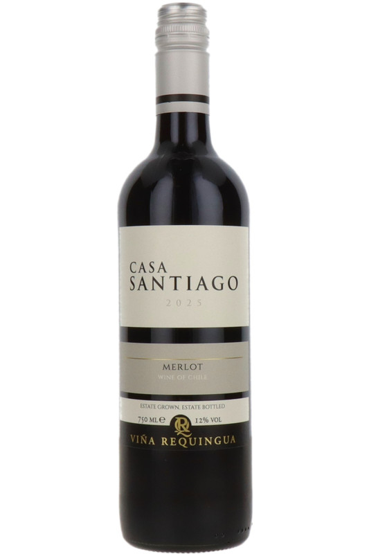Casa Santiago Merlot, Vina Requingua, Central Valley, Chile, 2025