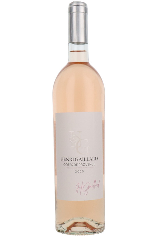 Henri Gaillard Provence Rosé, Cotes de Provence, France, 2025