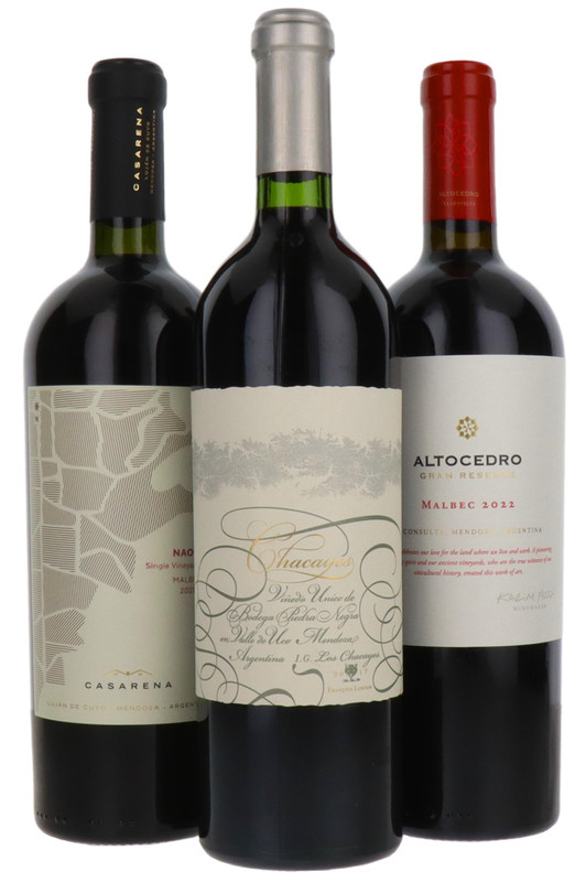Malbec Masters 3 Bottle Wine Selection, Argentina (3 x 75cl)