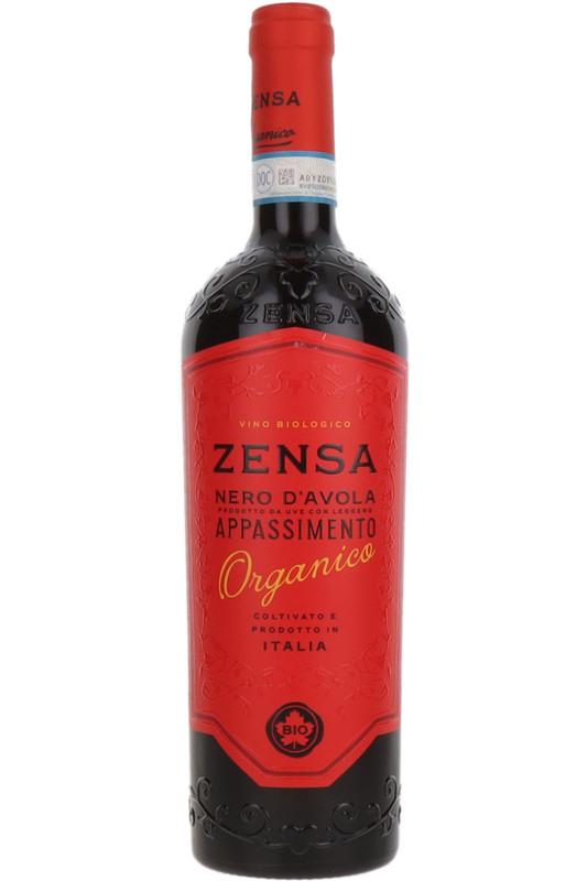 Zensa Organic Nero D`Avola Appassimento, Sicilia DOP, Sicily, Italy, 2025