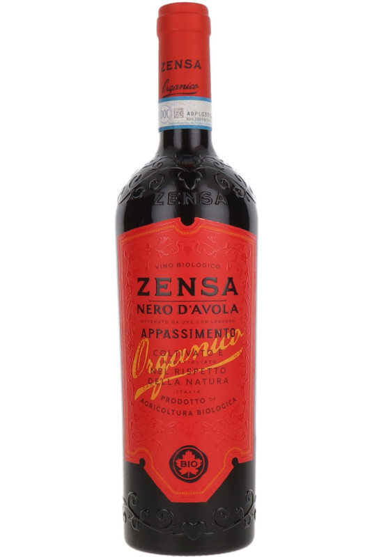 Zensa Organic Nero D`Avola Appassimento, Sicilia DOP, Sicily, Italy, 2024