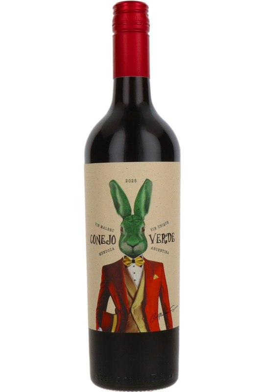 Conejo Verde Malbec, Bodega Los Haroldos, Luján de Cuyo & Uco Valley, Mendoza, Argentina, 2025