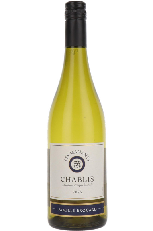 Chablis Les Manants, Famille Brocard, Burgundy, France, 2025