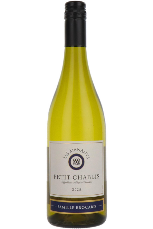 Petit Chablis, Domaine Des Manants, Famille Brocard, Chablis, Burgundy, France, 2025