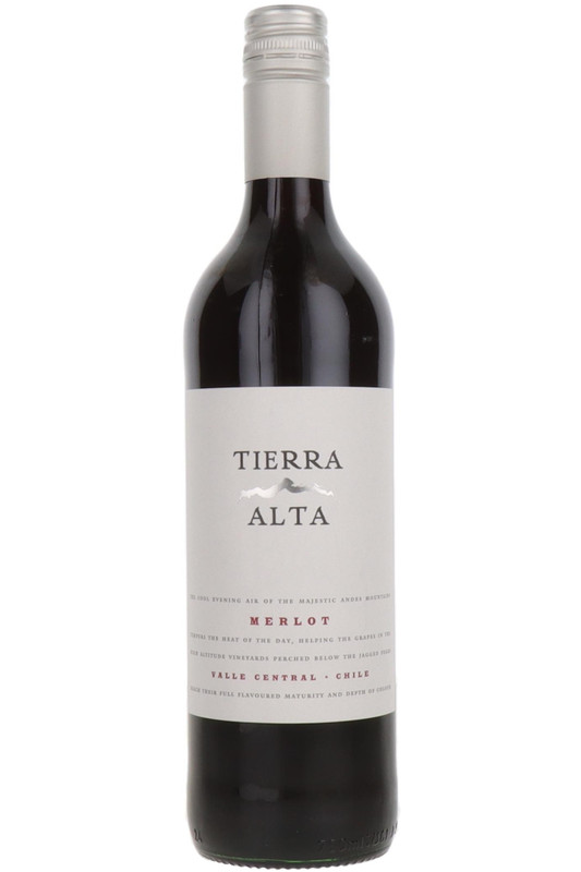 Tierra Alta Merlot, Central Valley, Chile, 2025