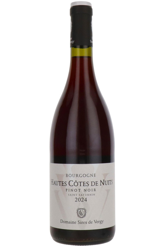 Bourgogne Hautes Cotes de Nuits Pinot Noir Saint Saturnin, Domaine Sires de Vergy, Burgundy, France, 2024