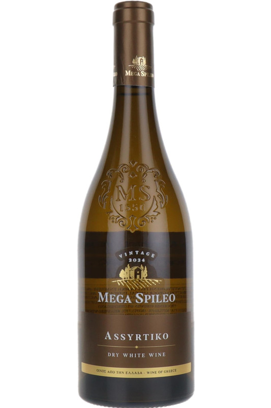 Domain Mega Spileo Assyrtiko, Cavino S.A., Achaia PGI, Peloponnese, Greece, 2024