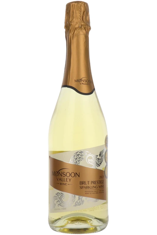 Monsoon Valley Brut Prestige Sparkling White, Hua Hin, Thailand, 2025