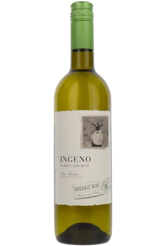 Ingeno Organic Pinot Grigio, Sicily, Italy, 2024