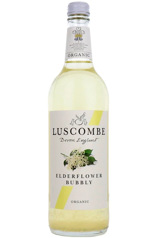 Luscombe Wild Elderflower Bubbly Organic, Devon, England, 74cl
