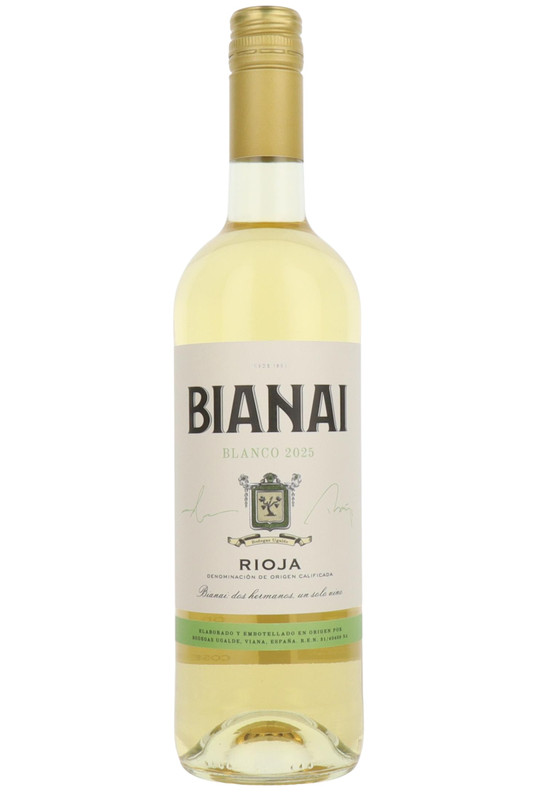 Bianai Blanco, Rioja Vega, La Rioja DOCa, Spain, 2025