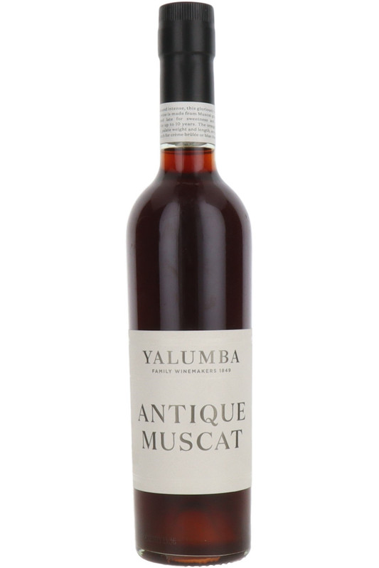 Yalumba Antique Muscat, Liqueur Wine Non-Vintage, South Eastern Australia, Half Bottle