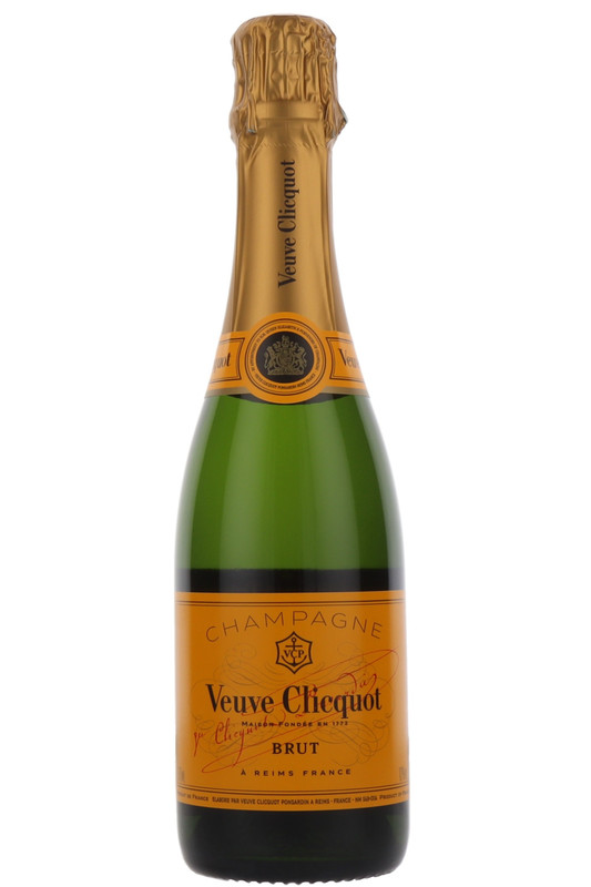 Veuve Clicquot Yellow Label Brut Champagne, France, NV, Half Bottle