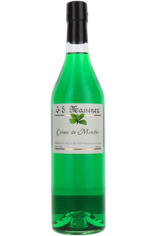 Creme de Menthe Vert Massenez, France, 70cl
