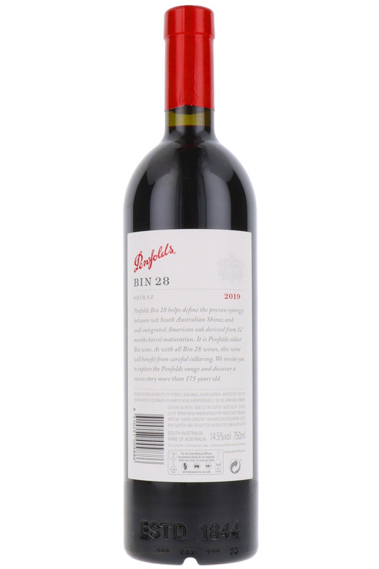 Penfolds Bin 28 Shiraz 2019 South Australia