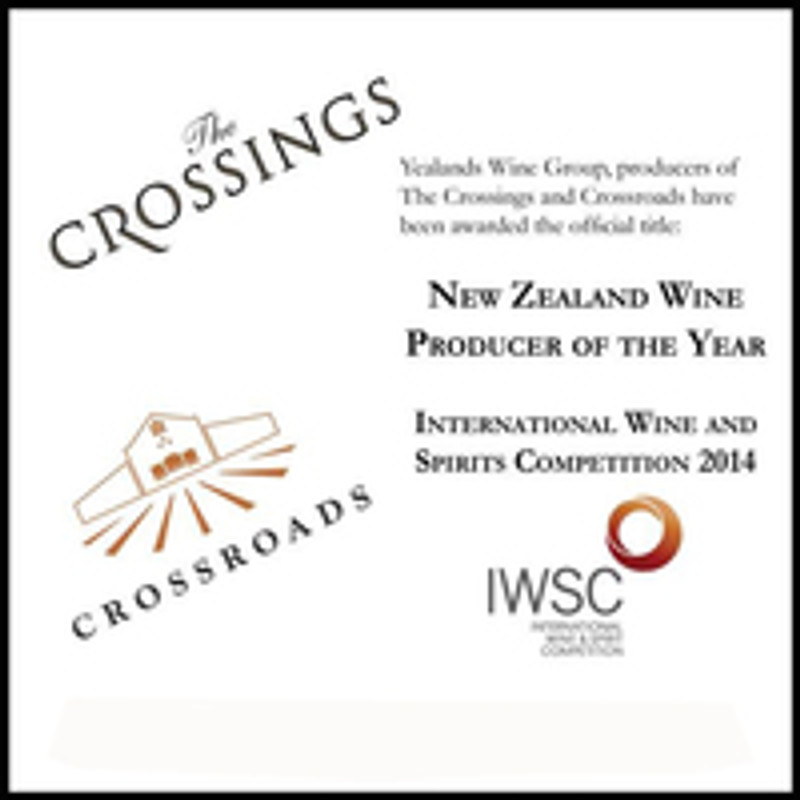 The Crossings Wines from New Zealand Wine Producer of the Year 2014