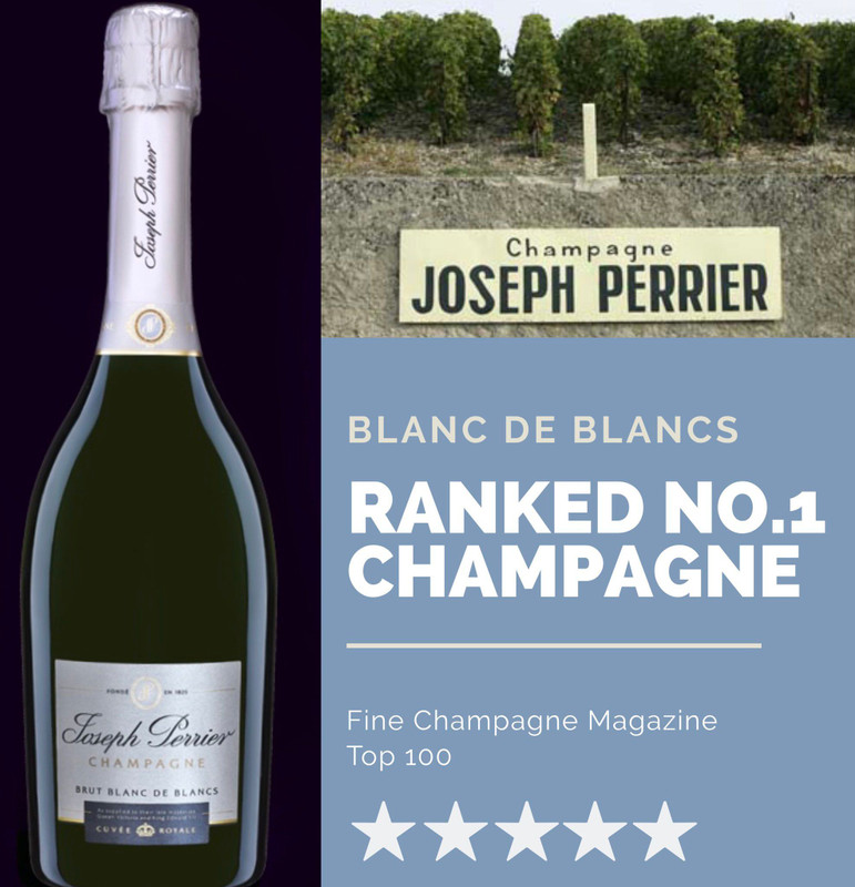 Champagne Joseph Perrier Ranked No1