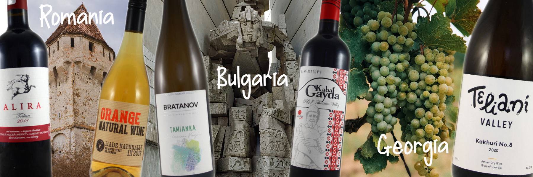 Shop "Wines by Country" Romania, Bulgaria & Georgia
