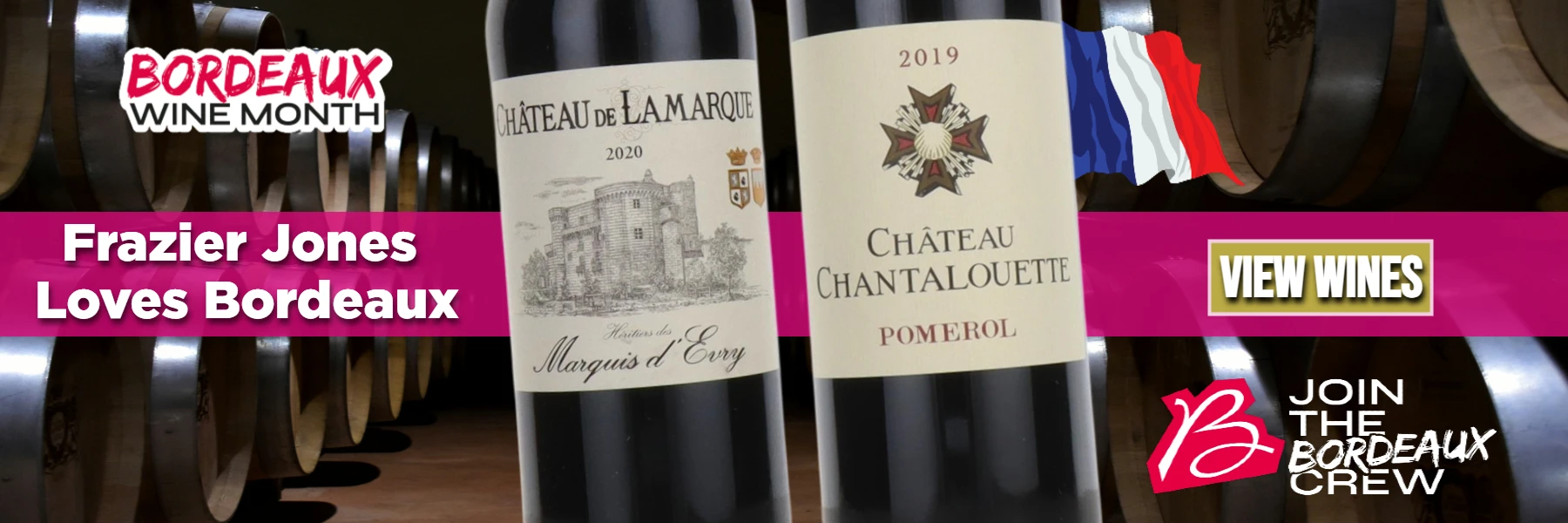 Bordeaux, the home of great Cabernet Sauvignon and Merlot. Adored by connoisseurs and consumers the world over for its fabulous, food-friendly wines
