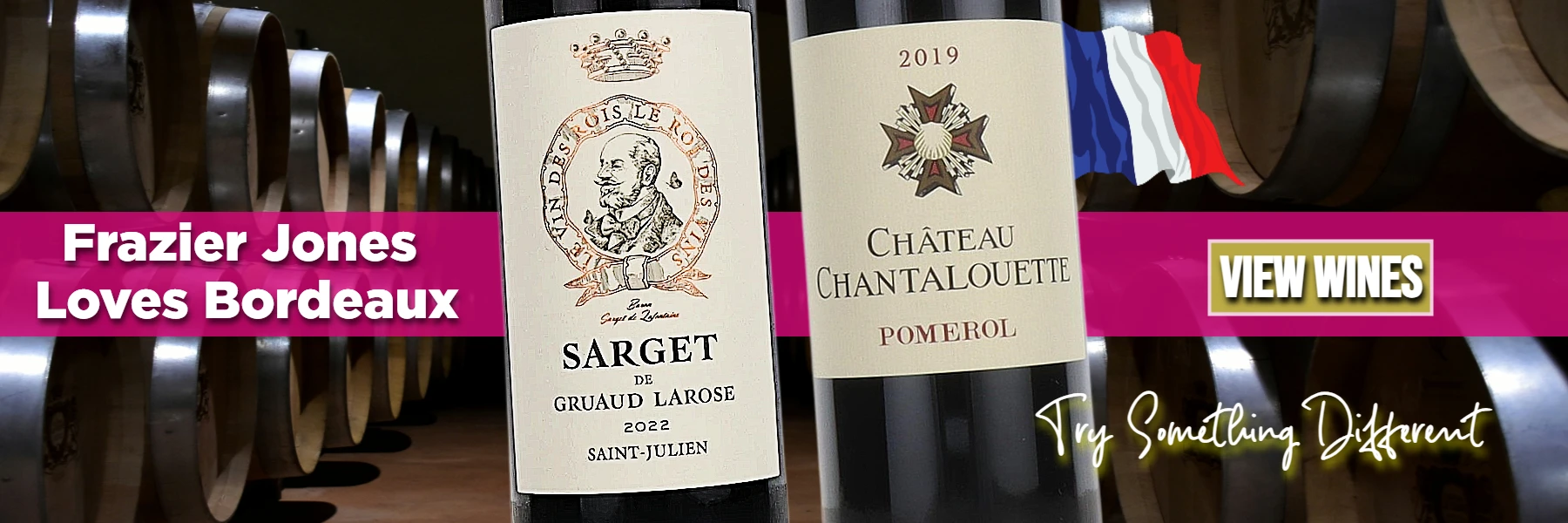 Bordeaux, the home of great Cabernet Sauvignon and Merlot. Adored by connoisseurs and consumers the world over for its fabulous, food-friendly wines