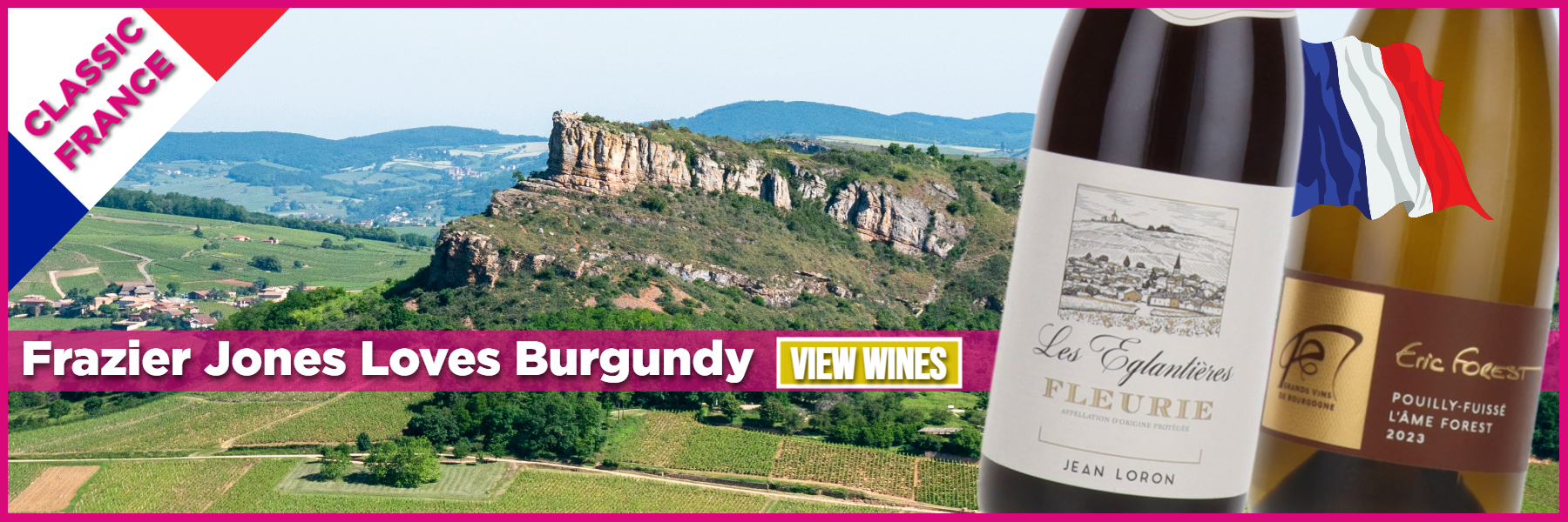 Buy Burgundy Wines From Frazier Jones