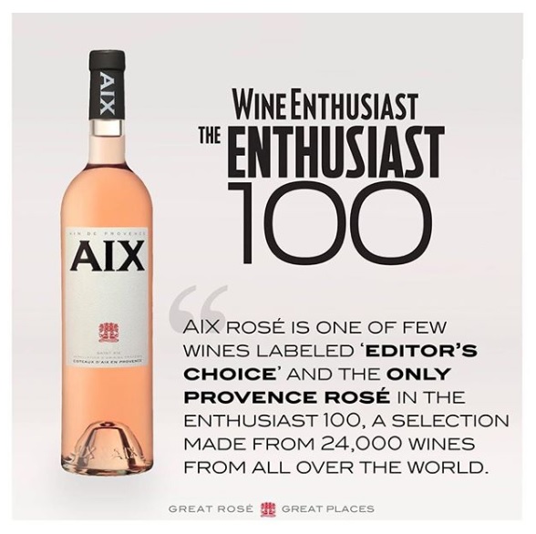Get Ready for the sun! - AIX Rosé AOP Coteaux d Aix en Provence 2018