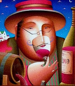 The "Wine Taster" - A hard day at the office!