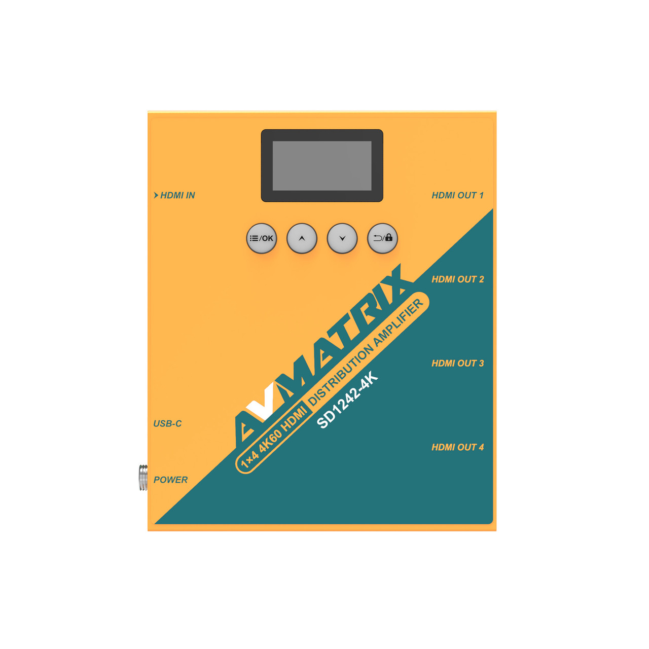 Avmatrix SD1242-4K 1×4 4K60 HDMI Distribution Amplifier
