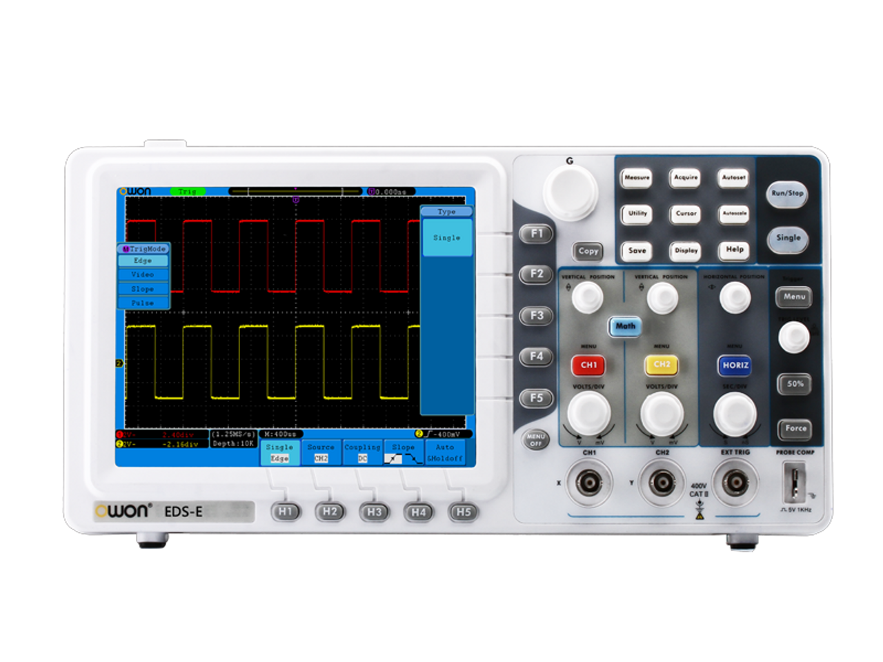 EDS202E Dual-channel Smart Digital Storage Oscilloscopes