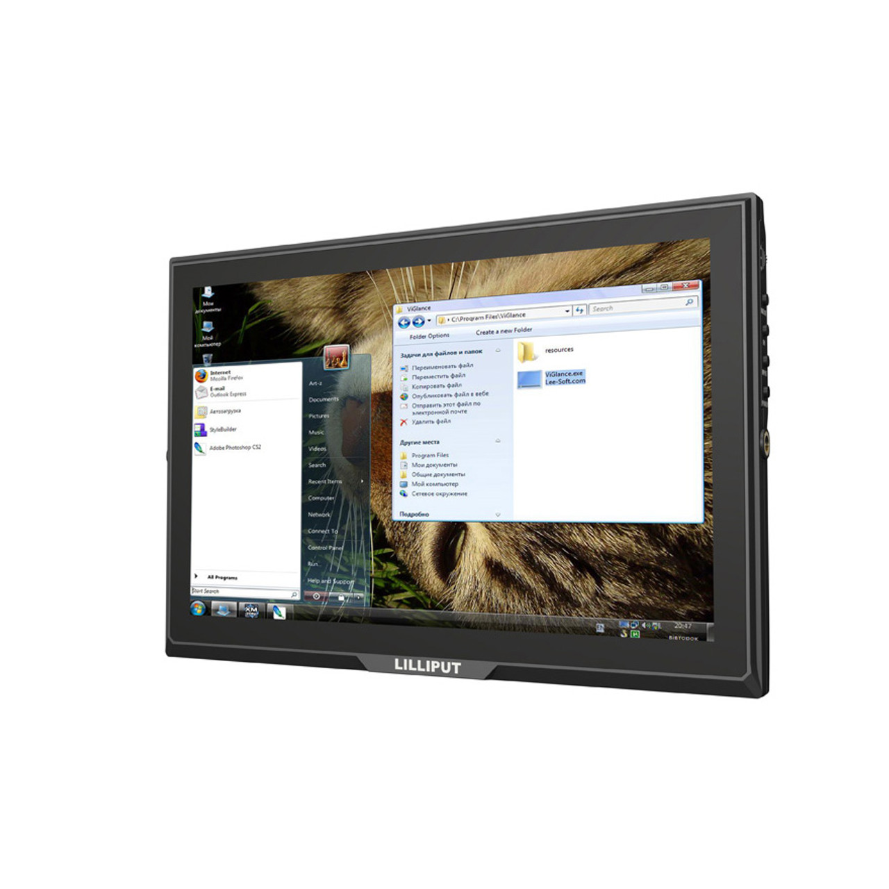 FA1014-NP/C/T 10.1 inch HD capacitive touch monitor