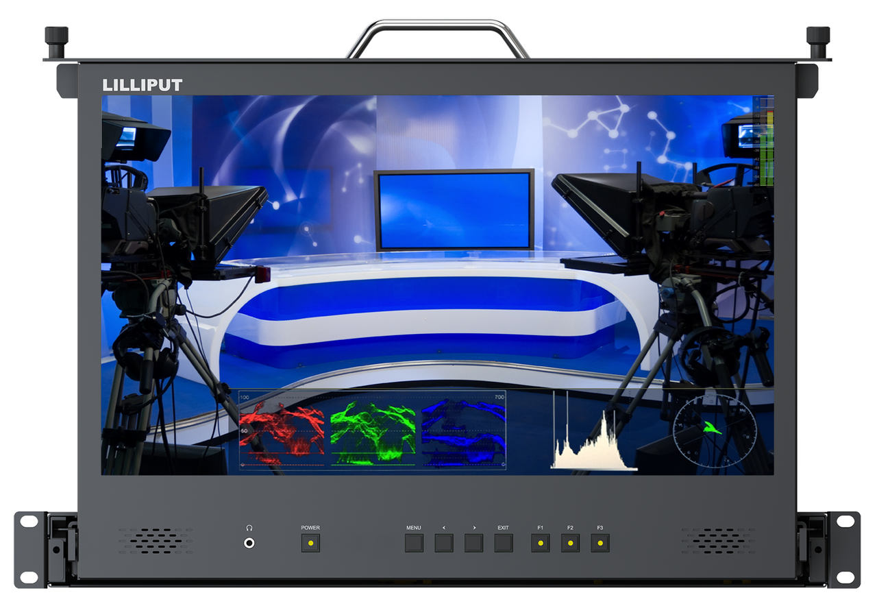 RM-1731 17.3 inch Pull-out 1RU rackmount HDMI monitor