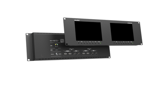 RM-7029S Dual 7 inch 3RU rackmount SDI 