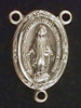 Small Miraculous Medal Centerpiece Antique Border