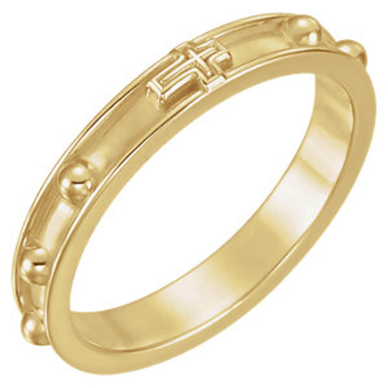 Magnificat Rosary Ring Unboxing | 14K Yellow Gold Diamond Catholic Rosary  Ring - YouTube