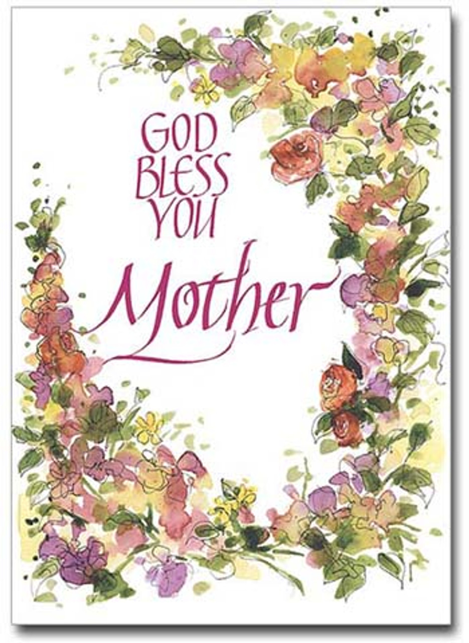 Sisters Of Carmel God Bless You Mother s Day Greeting Card