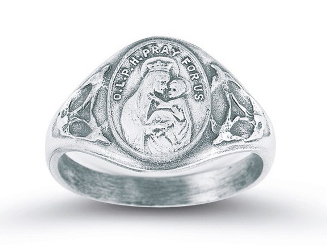 our lady of mount carmel religious ring 85728.1628783998