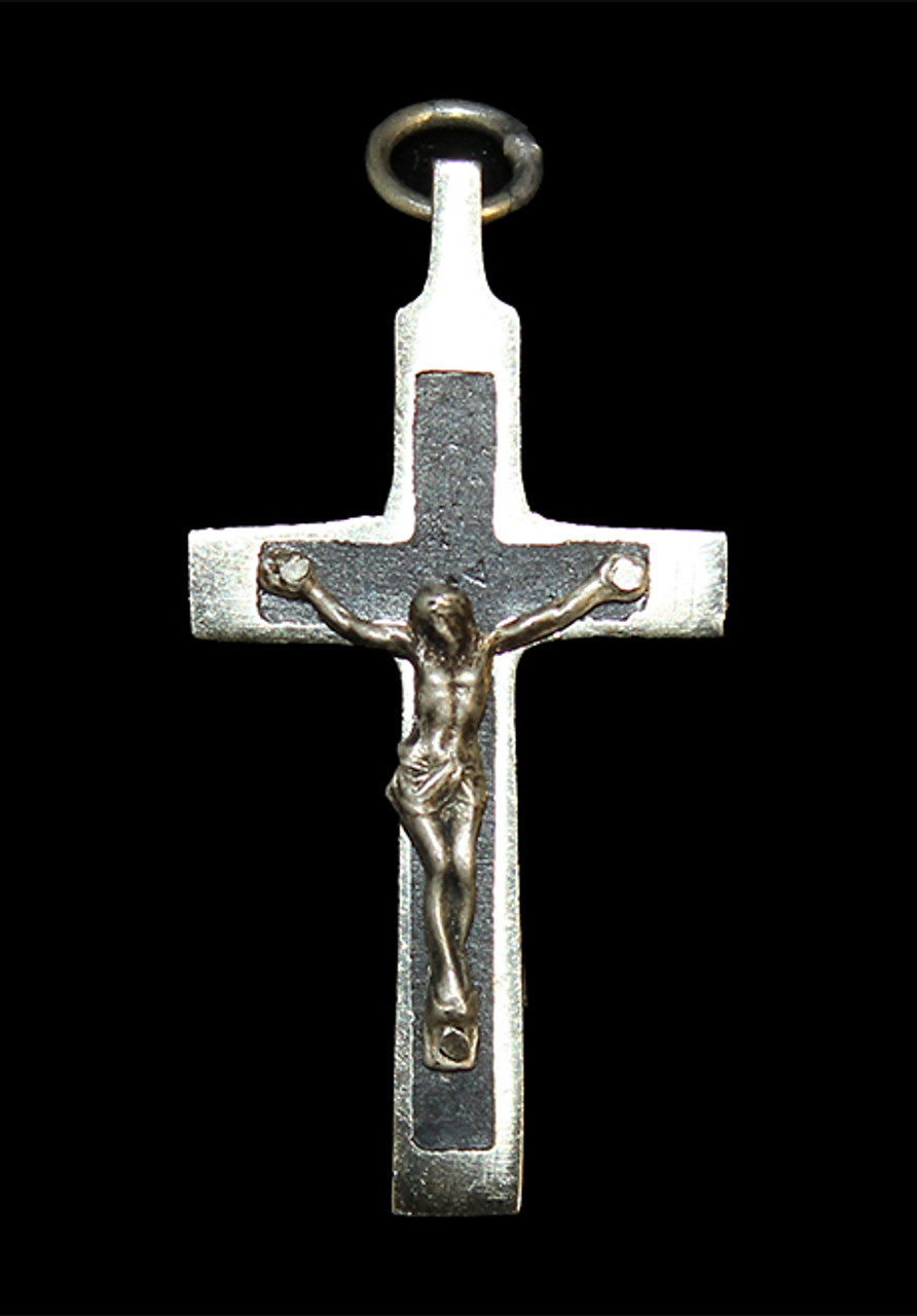 Sisters of Carmel: Wood Inlaid Crucifixes