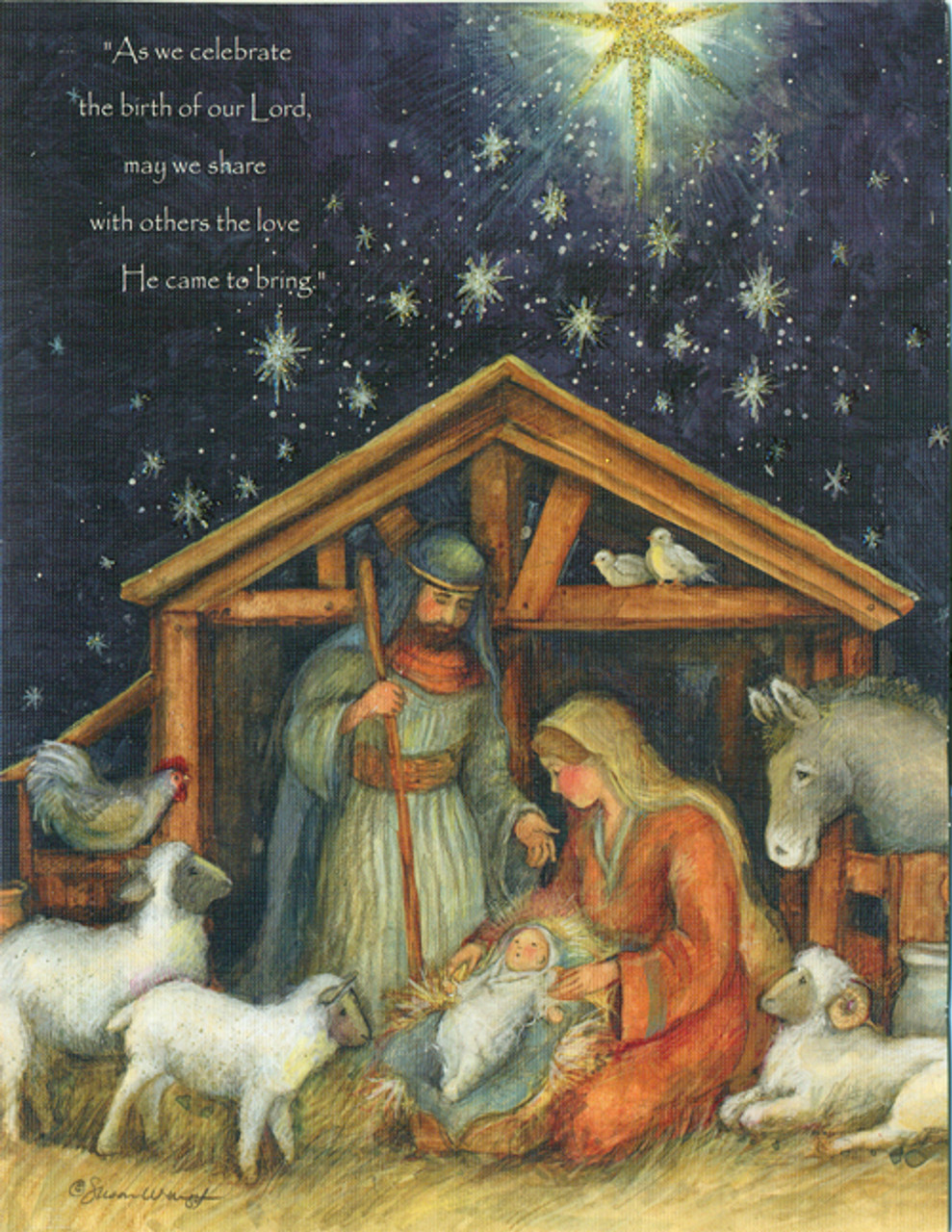 Sisters of Carmel: Holy Family Christmas Cards