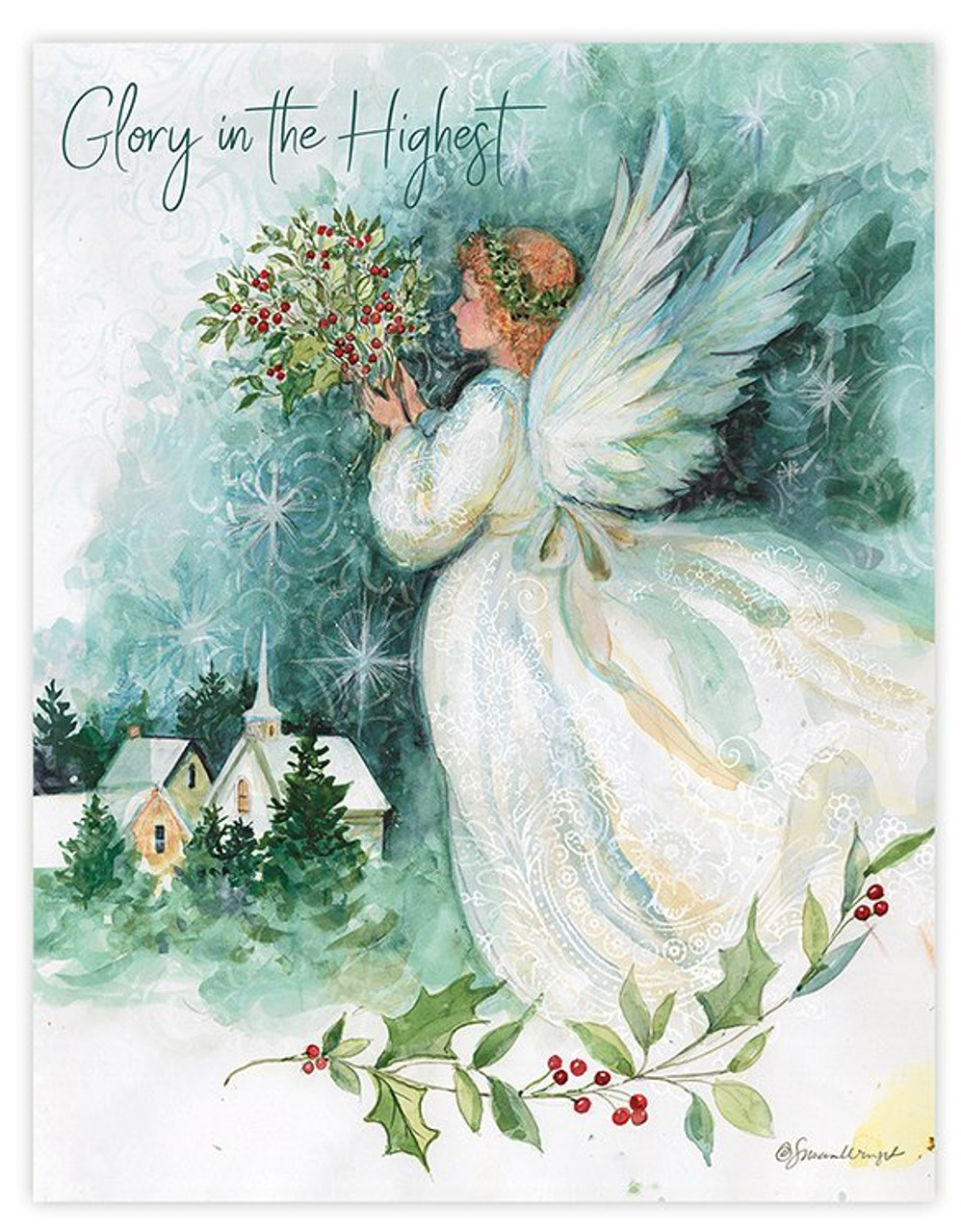 christmas cards angel