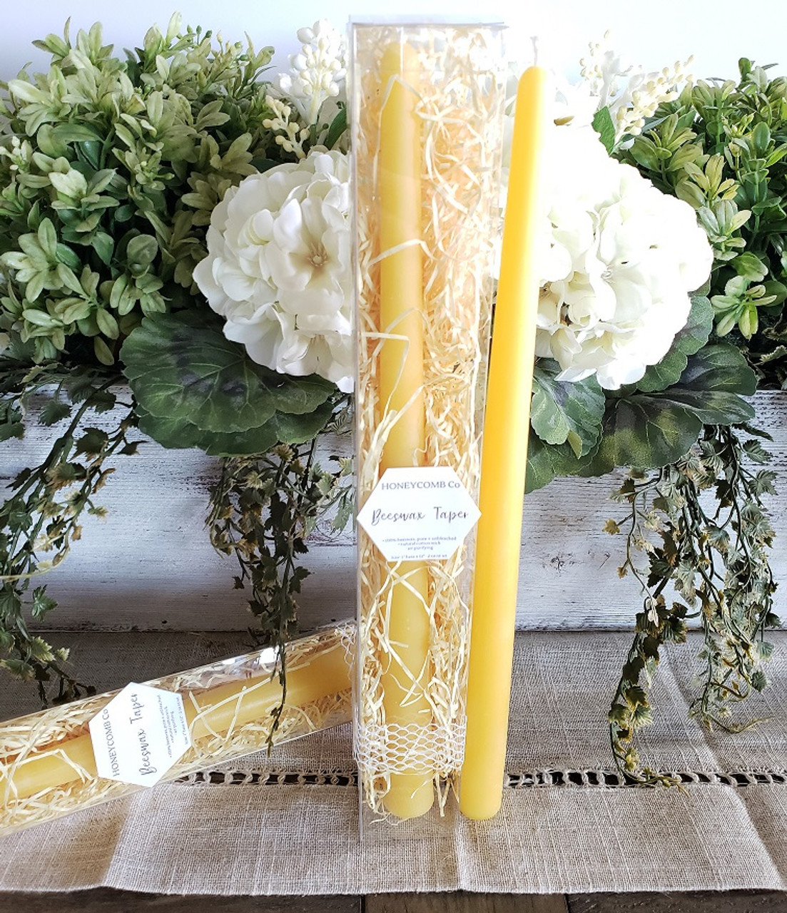 Pure Michigan 100% Beeswax taper candles 7/8 3/4 5/8 1/2 3/8 hand  dipped – Tacos Y Mas
