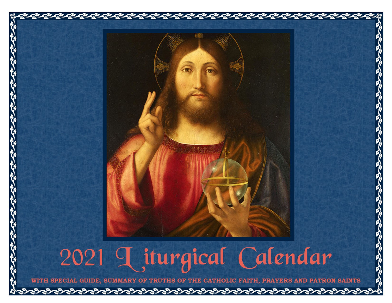 Sisters Of Carmel 2021 Traditional Catholic Liturgical Calendar