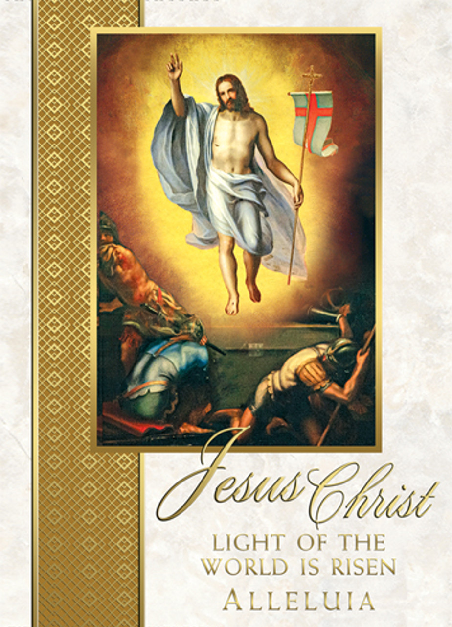 Sisters of Carmel: Jesus Christ Light of the World Easter Card