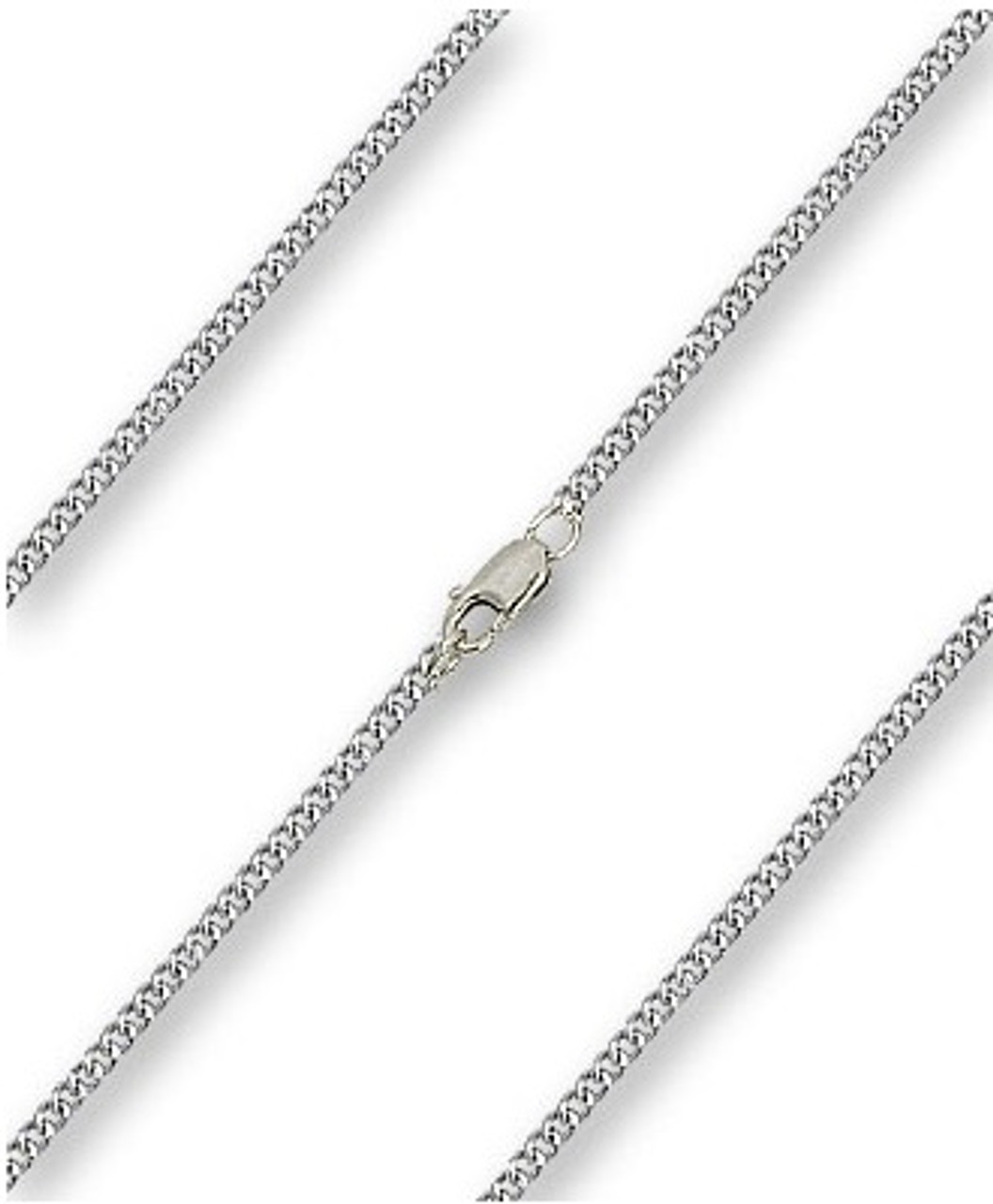 Sterling Silver Neck Chain with Lobster Clasp - 27