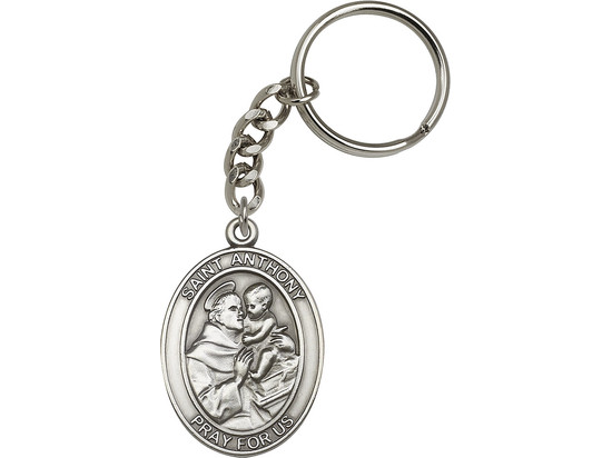 Sisters of Carmel: St. Anthony Oval Key Chain