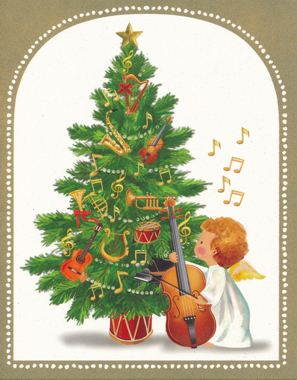 Sisters of Carmel: Christmas Angel Christmas Card